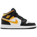 Air Jordan 1 Mid Black University Gold (GS)
