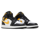 Air Jordan 1 Mid Black University Gold (GS)