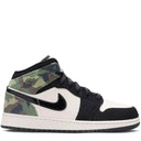 Tênis Air Jordan 1 Mid SE Camo (GS)