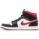 Air Jordan 1 Mid Metallic Red