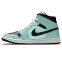 Air Jordan 1 Mid Aqua Black (Wmns)
