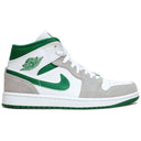 Air Jordan 1 Mid SE Grey Pine Green