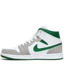 Tênis Air Jordan 1 Mid SE Grey Pine Green