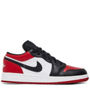 Tênis Air Jordan 1 Low Bred Toe (GS)