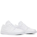 Tênis Air Jordan 1 Low Triple White (Wmns)
