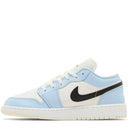 Tênis Air Jordan 1 Low Ice Blue Black (GS)