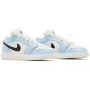 Air Jordan 1 Low Ice Blue Black (GS)