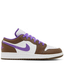 Tênis Air Jordan 1 Low Purple Mocha (GS)