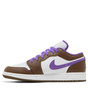 Tênis Air Jordan 1 Low Purple Mocha (GS)