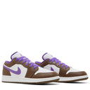 Tênis Air Jordan 1 Low Purple Mocha (GS)
