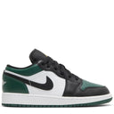 Tênis Air Jordan 1 Low Green Toe (GS)
