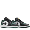 Tênis Air Jordan 1 Low Green Toe (GS)