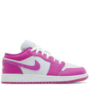 Tênis Air Jordan 1 Low Fire Pink (GS)