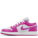 Tênis Air Jordan 1 Low Fire Pink (GS)