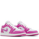 Tênis Air Jordan 1 Low Fire Pink (GS)