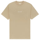 Camiseta Aimé Leon Dore Embroidered Logo Bege Escuro