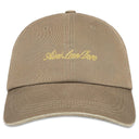 Boné Aimé Leon Dore Washed Script Bege Escuro