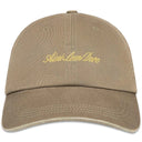 Boné Aimé Leon Dore Washed Script Bege Escuro