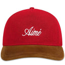 Boné Aimé Leon Dore Suede Brim Country Vermelho