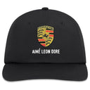 Boné Aimé Leon Dore x Porsche Logo Nylon Preto