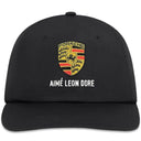 Boné Aimé Leon Dore x Porsche Logo Nylon Preto