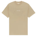 Camiseta Aimé Leon Dore Embroidered Logo Bege Escuro