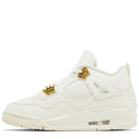 Tênis Air Jordan 4 Retro Metallic Gold (Wmns)