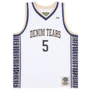 Regata Jersey Denim Tears Game Branca