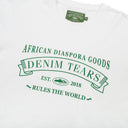 Camiseta Denim Tears x Corteiz ADG Branca