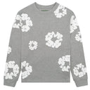 Camiseta Denim Tears Cotton Wreath Manga Longa Cinza