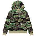 Moletom Denim Tears The Cotton Wreath Com Zíper Camuflado