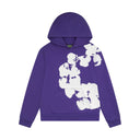 Moletom Denim Tears Big Cotton Wreath Roxo