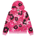 Moletom Denim Tears The Cotton Wreath Com Zíper Camuflado Rosa