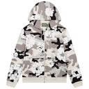 Moletom Denim Tears The Cotton Wreath Com Zíper Camuflado Branco