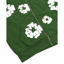 Moletom Denim Tears The Cotton Wreath Com Zíper Verde