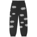 Calça de Moletom Denim Tears x Corteiz Cotton Wreath Preta