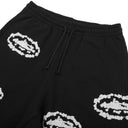 Calça de Moletom Denim Tears x Corteiz Cotton Wreath Preta