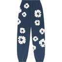 Calça de Moletom Denim Tears The Cotton Wreath Azul Marinho