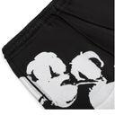 Shorts Bermuda de Moletom Denim Tears Big Cotton Wreath Preta