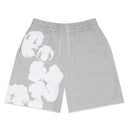 Bermuda de Moletom Denim Tears Big Cotton Wreath Cinza