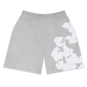 Bermuda de Moletom Denim Tears Big Cotton Wreath Cinza