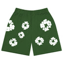 Bermuda de Moletom Denim Tears Cotton Wreath Verde