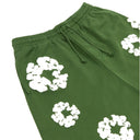 Bermuda de Moletom Denim Tears Cotton Wreath Verde