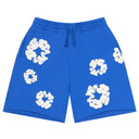 Bermuda de Moletom Denim Tears Cotton Wreath Azul
