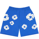 Shorts Bermuda de Moletom Denim Tears Cotton Wreath Azul
