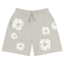 Bermuda de Moletom Denim Tears Cotton Wreath Cinza