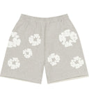 Shorts Bermuda de Moletom Denim Tears Cotton Wreath Cinza