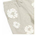 Shorts Bermuda de Moletom Denim Tears Cotton Wreath Cinza