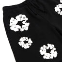 Bermuda de Moletom Denim Tears Cotton Wreath Preta