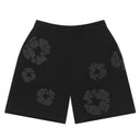 Bermuda de Moletom Denim Tears Mono Wreath Preta